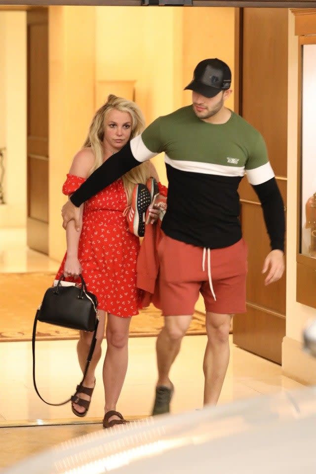 Britney Spears and boyfriend Sam Asghari