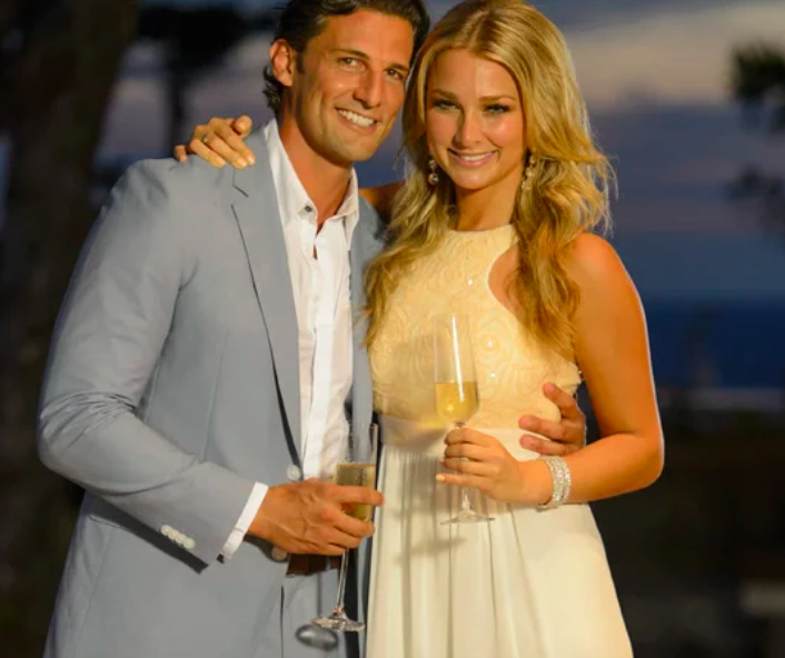 Tim and Anna fell in love five years ago after meeting on the first season of <em>The Bachelor</em>. Source: Ten