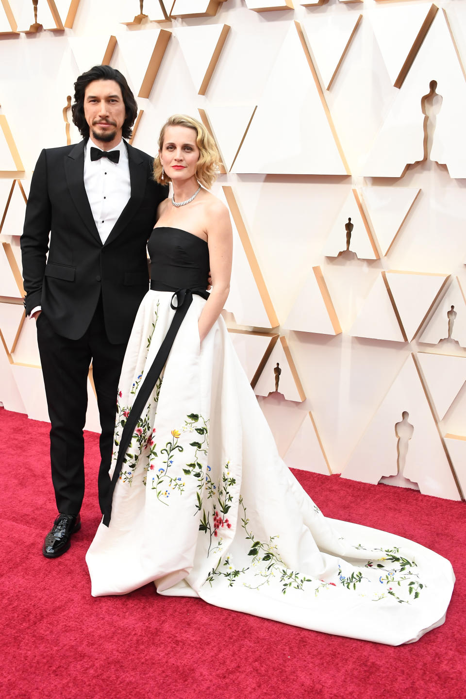 ▲Adam Driver and Joanne Tucker。（圖／BURBERRY）