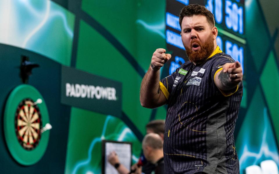 Darts star Scott Williams after beating German opponent: ‘We won two ...