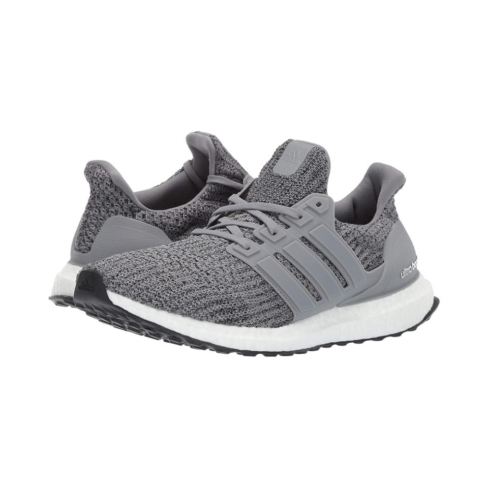 <p>Who doesn’t want a comfortable pair of stylish sneakers that can go from the gym to date night? This top-rated pair from Adidas come in a slew of color combinations to suit his style and despite being lightweight, offer substantial support.<br><strong><a rel="noopener" href="https://fave.co/2QO4gRz" target="_blank" data-ylk="slk:Shop it;elm:context_link;itc:0;sec:content-canvas" class="link ">Shop it</a>:</strong> $180,<a rel="noopener" href="https://fave.co/2QO4gRz" target="_blank" data-ylk="slk:zappos.com;elm:context_link;itc:0;sec:content-canvas" class="link "> zappos.com</a> </p>