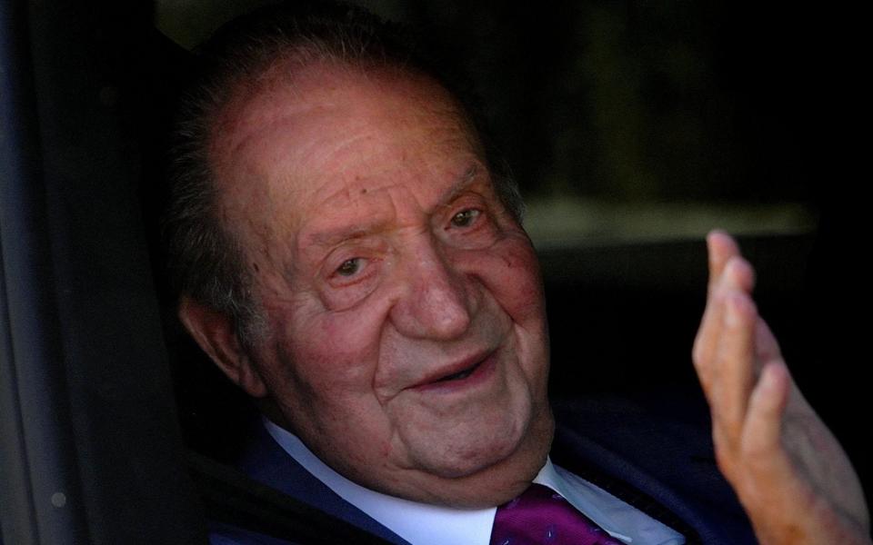 Juan Carlos, Spain's former king, has denied any wrongdoing - Oscar del Pozo/AFP via Getty Images