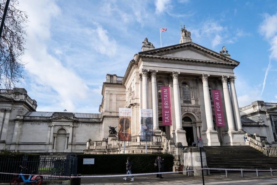 Art behemoth Tate Britain is nestled among Pimlico’s residential streets (Daniel Hambury/Stella Pictures Ltd)