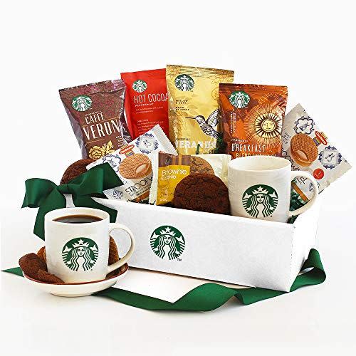 7) California Delicious Starbucks Coffee and Cocoa Gift