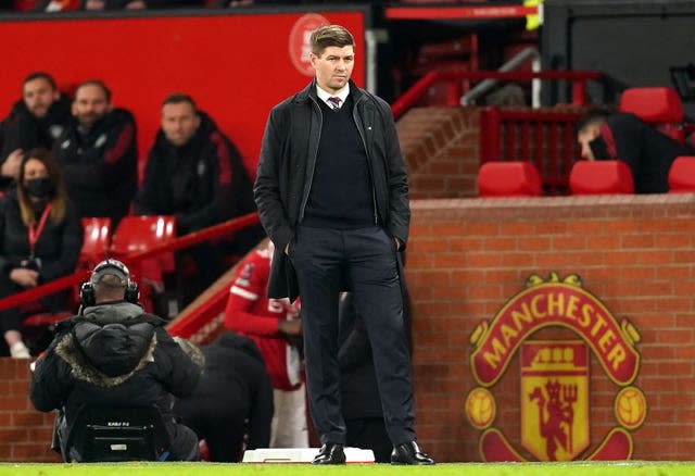 Steven Gerrard back at Old Trafford