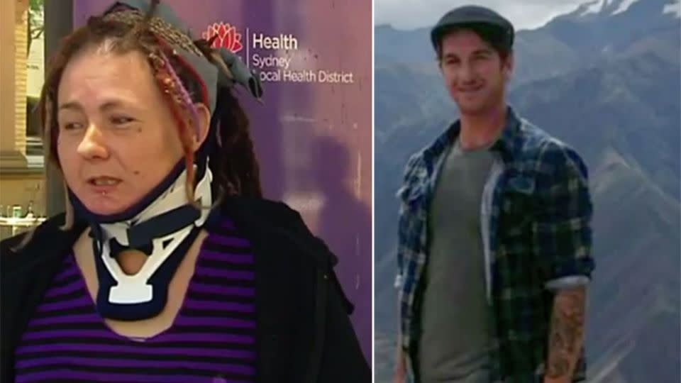 Alleged victims: Sharon Hacker and Ben Rimmer have both been released from hospital. Photo: 7 News.