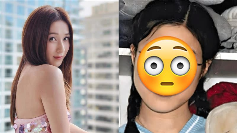 香港女星鍾嘉欣被網友指臉蛋不一樣。（圖／翻攝IG）