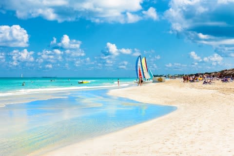 Varadero is a haven for beach tourism - Credit: KAREL MIRAGAYA