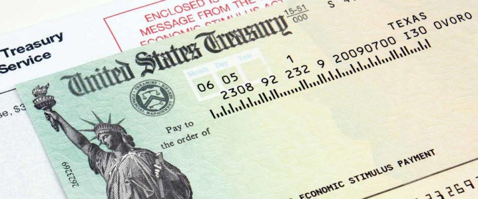 Stimulus economic tax return check