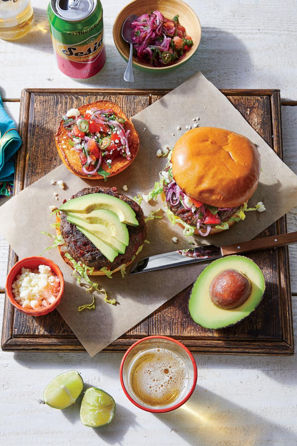 Mexican Chorizo Burger