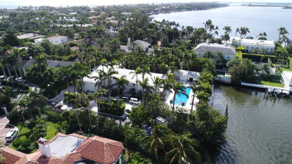 This was the Palm Beach home of multimillionaire Jeffrey Epstein, where he is believed to have sexually abused scores of underage girls.