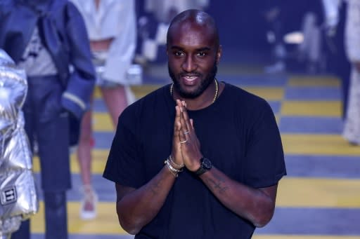 Man of the moment: US designer Virgil Abloh will show his own Off-White Tuesday and Louis Vuitton the day after