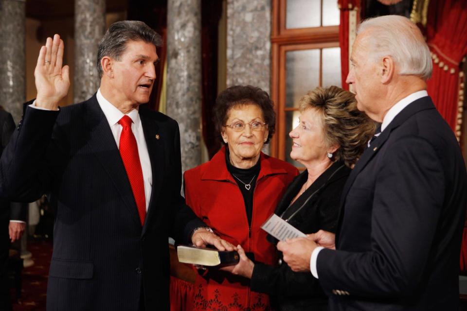 Joe Manchin latest senator to call for Biden to quit 2024 race