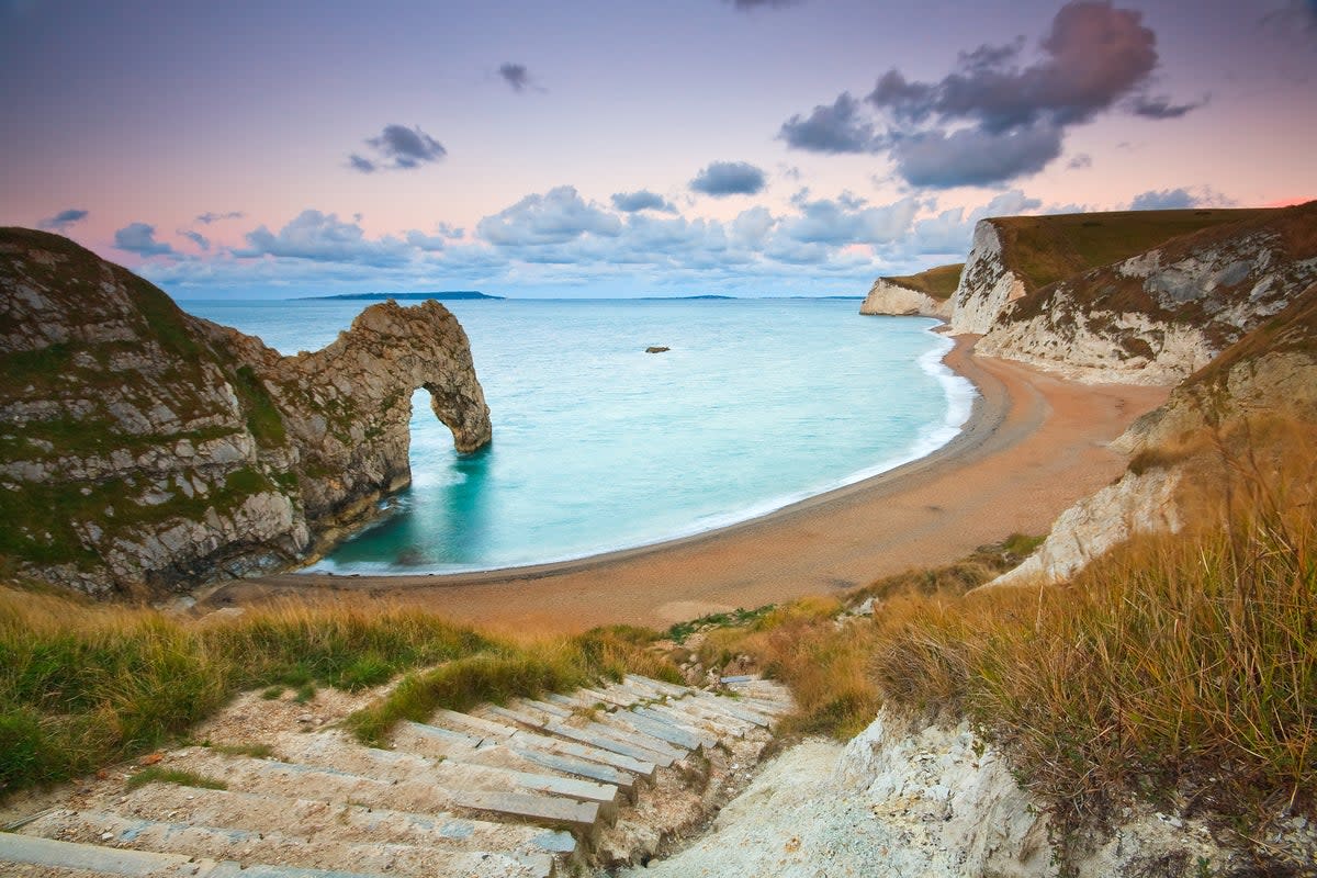 The famous stone archway of Durdle Door (Getty Images)