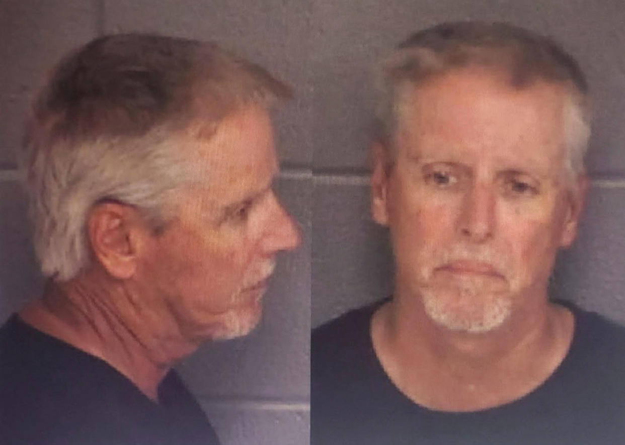 Police booking photos of Colin Gray.