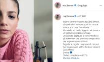 "Basta di fare i cretini in giro. State a casa! Se volete uscire e andare nei locali almeno evitate di postare i video su Instagram. Vi prego sono quindici giorni ragazzi, vi prego, fate questo sacrificio per l'Italia", dice la cantante in un video.