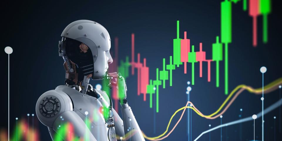 robot ai artificial intelligence chatgpt chart trading