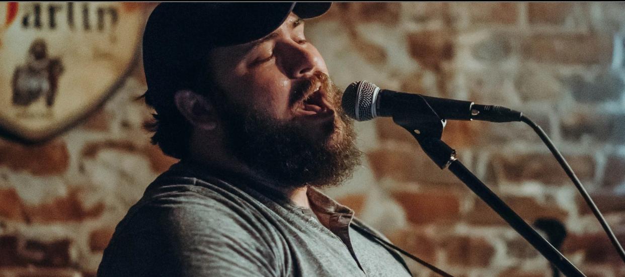 Orlando-based singer-songwriter Jordan Foley performs at the Dirty South Saloon on Jan. 7.