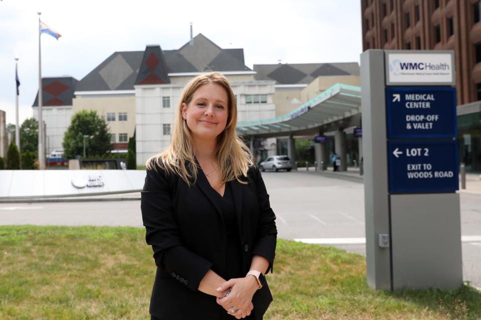 Kelly Soldano, vice president of human resources with Westchester Medical Center Health Network, discusses the current state of the job market, Aug. 26, 2022 in Valhalla.