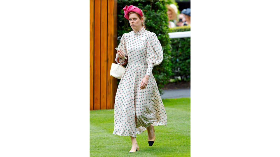 ASCOT, UNITED KINGDOM - JUNE 20: (EMBARGOED FOR PUBLICATION IN UK NEWSPAPERS UNTIL 24 HOURS AFTER CREATE DATE AND TIME) Princess Beatrice attends day one of Royal Ascot 2023 at Ascot Racecourse on June 20, 2023 in Ascot, England. (Photo by Max Mumby/Indig