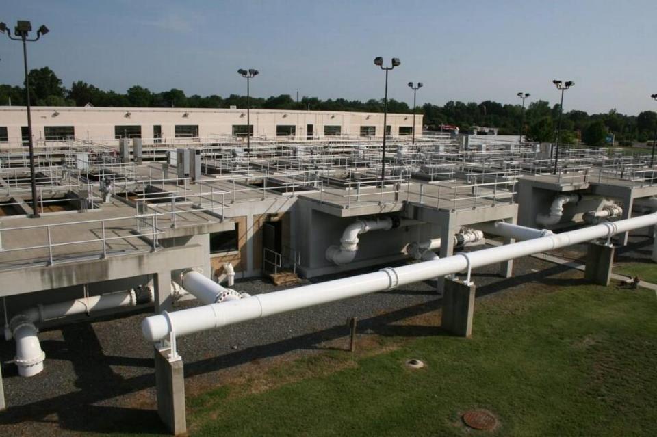 This Herald file photo shows the Rock Hill water filter plant on Cherry Road. Earlier this week there were reports of discolored water in Rock Hill. Herald file photo