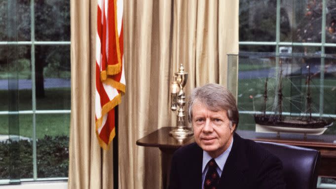 le président américain jimmy carter