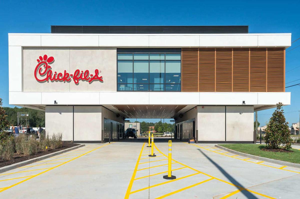 Chick-fil-A opens first-of-its-kind drive-thru restaurant that delivers food via conveyor belts