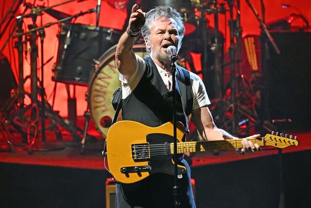 <p>Stephen J. Cohen/Getty</p> John Mellencamp performing in April 2023