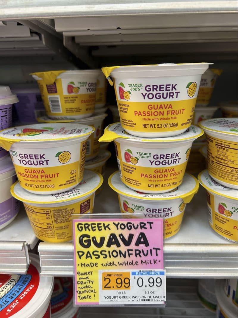 Greek Yogurt Guava and Passion Fruit