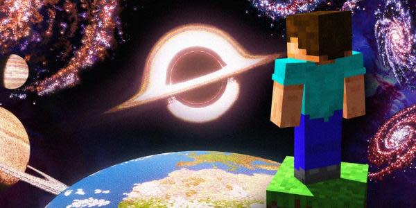 Youtuber recrea la Vía Láctea y el universo en Minecraft