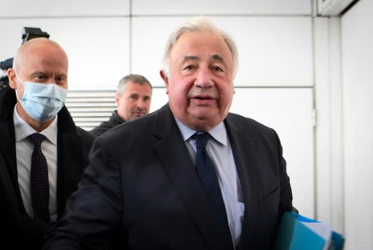 Le président LR du Sénat Gérard Larcher, le 26 avril 2022 à Paris - bERTRAND GUAY  © 2019 AFP