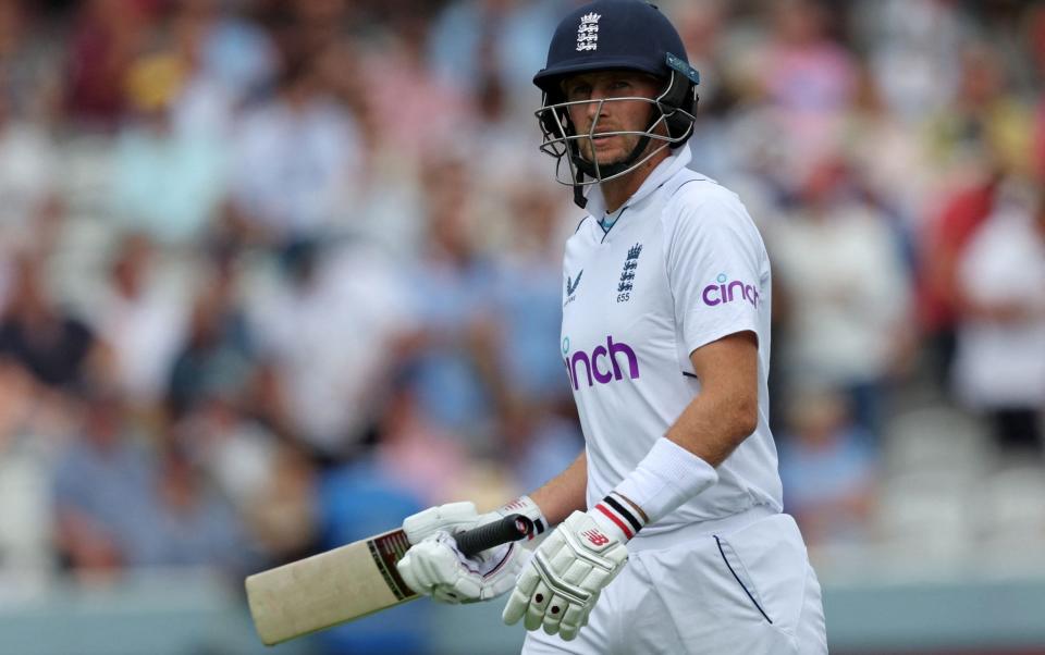 Joe Root was not at his best at the Home of Cricket - AFP VIA GETTY IMAGES