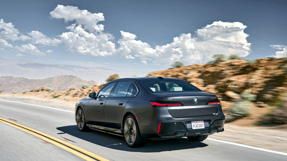 The all-electric 2023 BMW i7 xDrive60.