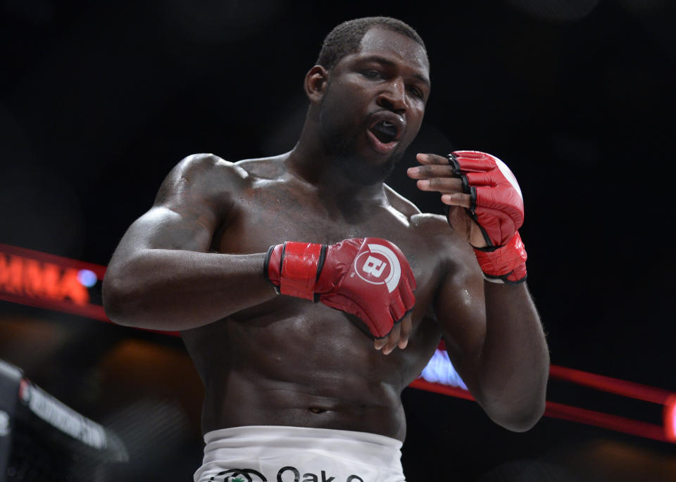 Ed Ruth, a four-time wrestling All-American at Penn State, will face Neiman Gracie on Dec. 15 in Honolulu in a first-round Bellator Welterweight Grand Prix tournament match. (Getty Images)