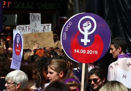 Women's strike in Lausanne