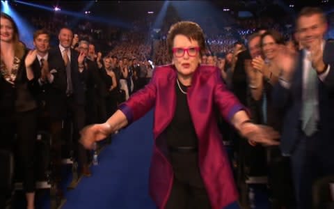 Billie Jean King  - Credit: BBC