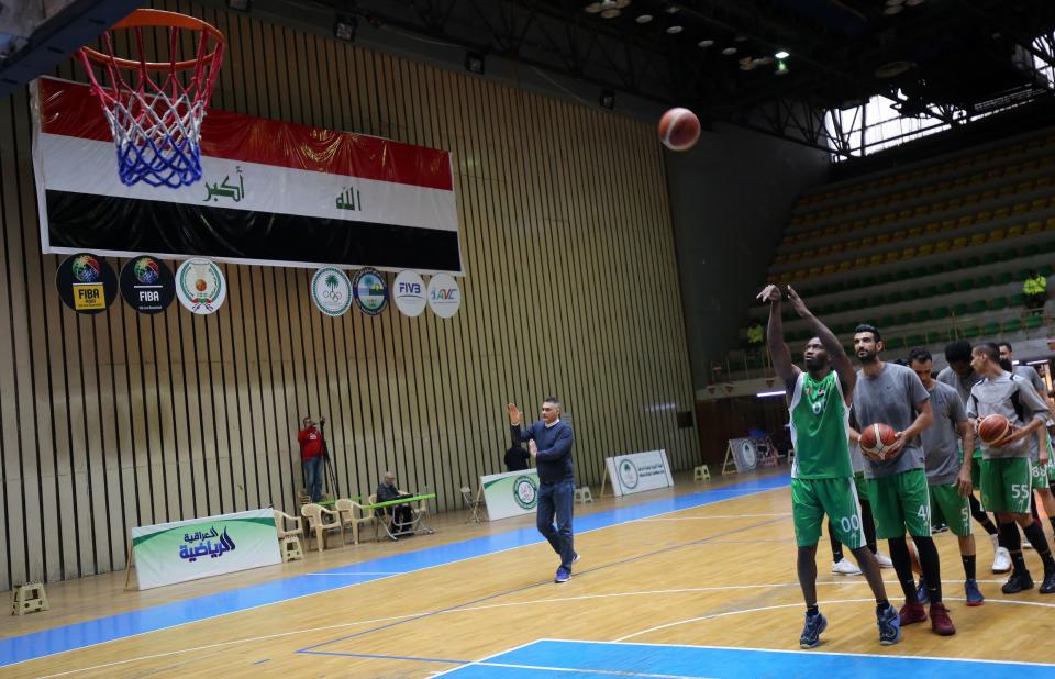 A few dozen Americans have been bold enough to play in Iraq since the country’s basketball league opened its doors to foreign imports. (Getty Images)