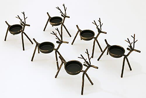 Reindeer Tea Light Holders