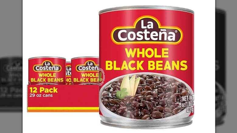 La Costeña Black Beans can