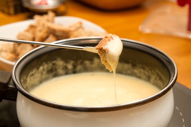 Cheese fondue