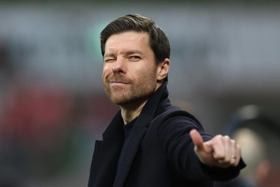 Xabi Alonso’s team lead Bayern by two points and have not yet lost in any competition  (Getty Images)