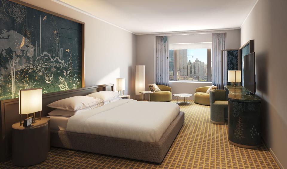 Park Lane, the newest hotel on Billionares’ Row, offers dreamy views of Central Park.