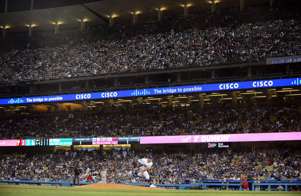 Image: Philadelphia Phillies at Los Angeles Dodgers (Gary A. Vasquez / USA Today Sports via Reuters)