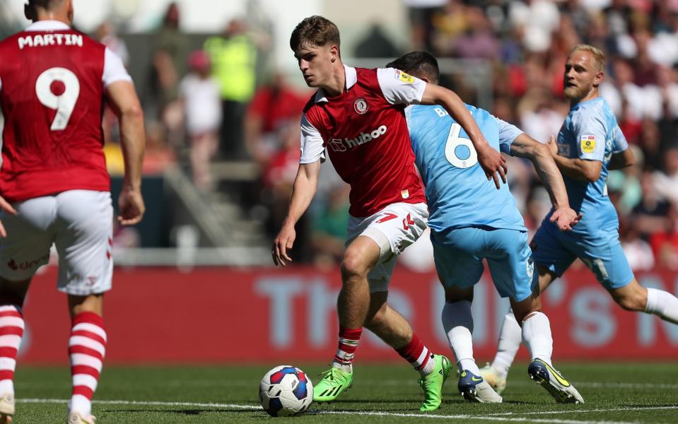 Alex Scott of Bristol City Bristol City v Sunderland, UK - Shutterstock 