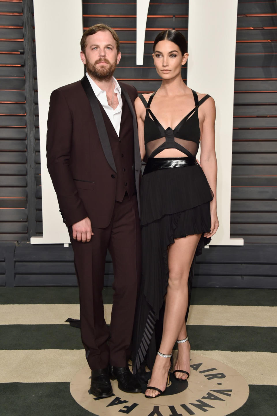 <p>The lead singer of Kings of Leon first caught the eye of Lily Aldridge in 2007. Four years later, they were married and now have a daughter who goes by the adorable name of Dixie Pearl. <i>[Photo: Getty]</i> </p>