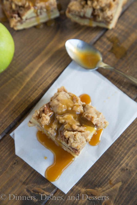 Caramel Apple Pie Bars