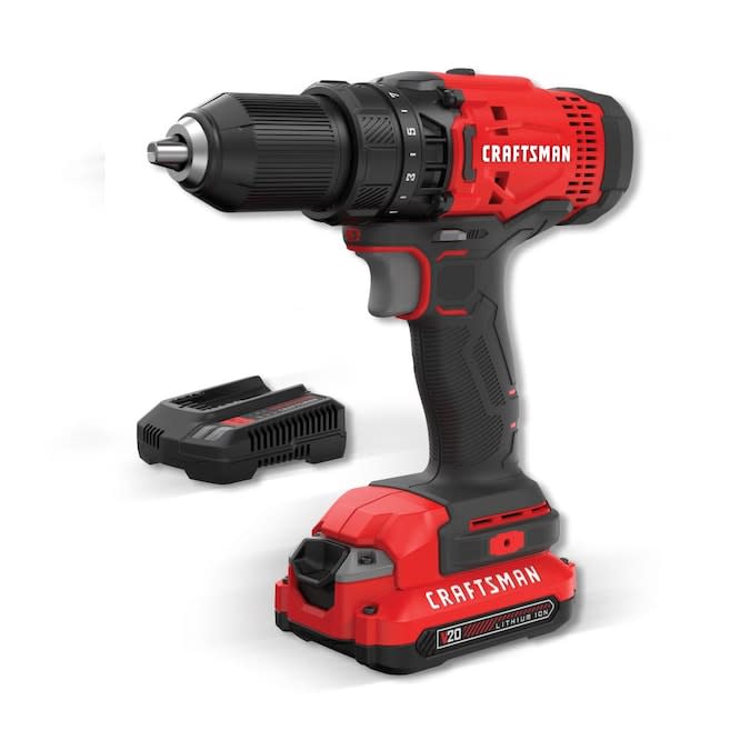 At the risk of being boring (heh), you know the drill (heh heh) at holiday gift-giving time: Dads love power tools! (Photo: Lowe's)