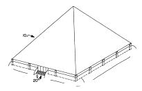 Dieser Entwurf von 2002 scheint von den Pyramiden von Gizeh inspiriert. Auch die Idee von Daniel Thomas Dudek und Pamela Rene Heard soll als Grabstätte dienen. Allerdings mit einer maßgeblichen Neuerung: Plünderer können angeblich nicht in die Pyramiden eindringen.