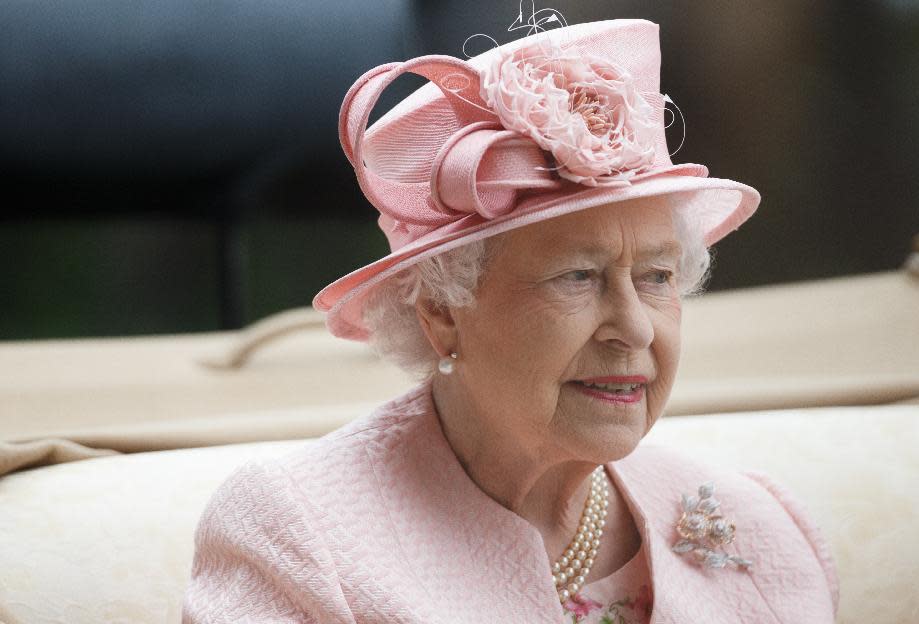 Queen Elizabeth II during day one of the Royal Ascot meeting at Ascot Racecourse, Berkshire.