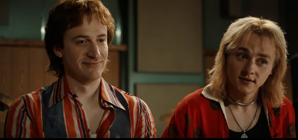 Joe Mazzello e Ben Hardy in "Bohemian Rhapsody" (20th Century Fox).